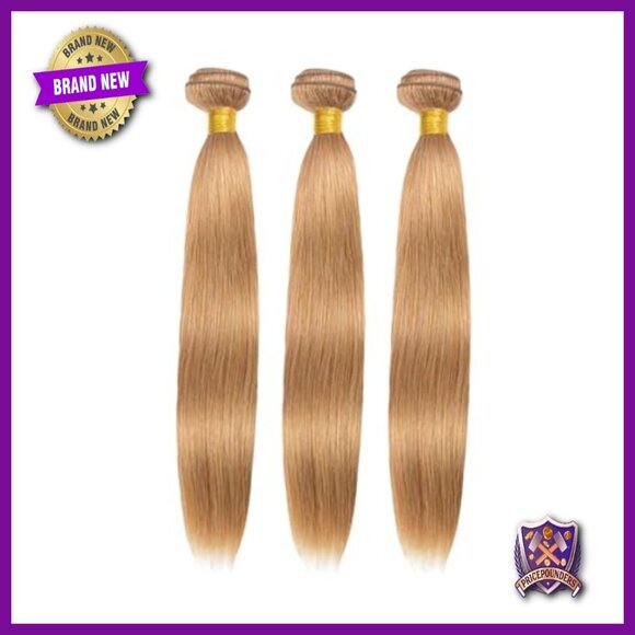 Brazilian Virgin Human Hair Bundles 20 22 24 Inch Straight Quick Weave